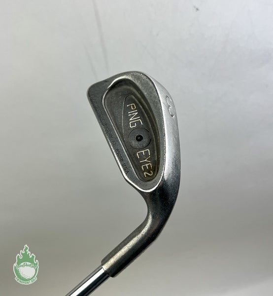 Used Right Handed Ping Black Dot Ping Eye 2 3 Iron Stiff Flex Steel Golf Club