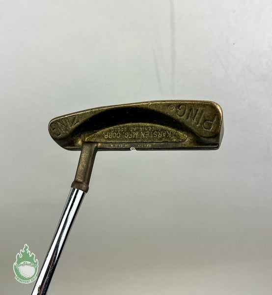 Used Left Handed Ping Karsten MFG CORP Zing Putter 36" Steel Golf Club