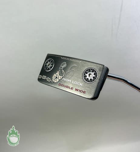Used Right Handed Odyssey Arm Lock Double Wide 42" Putter Golf Club