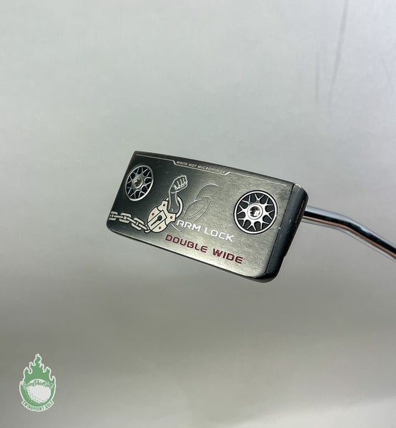 Used Right Handed Odyssey Arm Lock Double Wide 42" Putter Golf Club