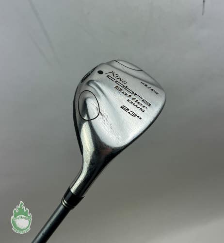King Cobra Golf Baffler DWS 4/R Hybrid 23* Aldila NV Stiff Flex Graphite Golf