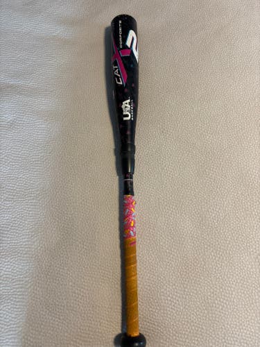 2025 Marucci CATX2 Composite USABat Certified Bat (-10) 18 oz 28" (Used)