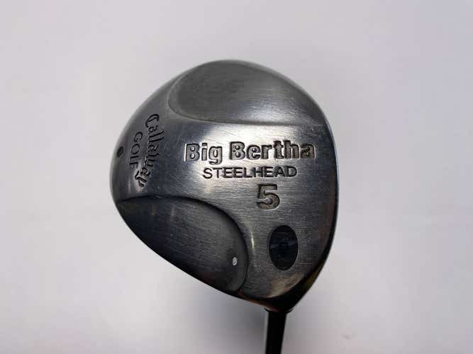 Callaway Steelhead 5 Fairway Wood 18* RCH 99 Stiff Graphite Mens RH