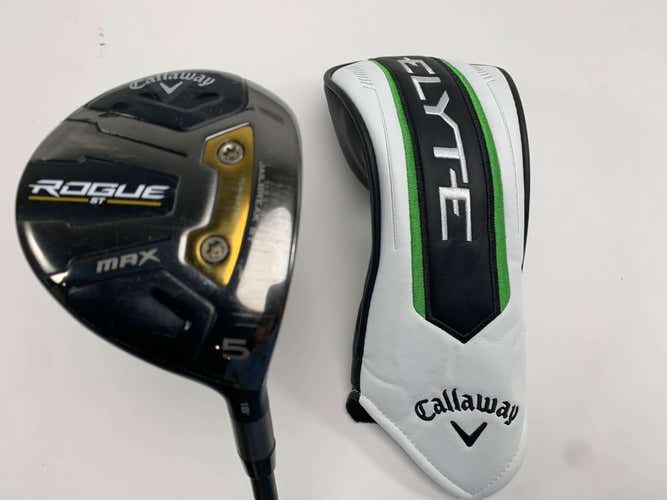 Callaway Rogue ST Max 5 Fairway Wood 18* Cypher Forty 5.0 Senior Mens RH HC