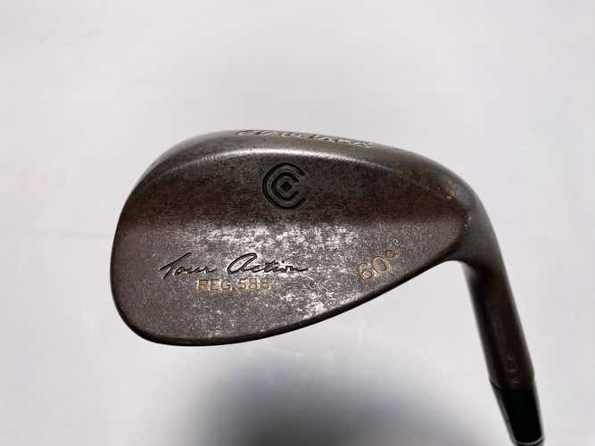 Cleveland 588 Raw Lob Wedge LW 60* DG Wedge Steel Mens RH