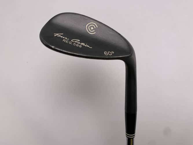Cleveland 588 Gunmetal Raw Lob Wedge LW 60* Wedge Steel Mens RH