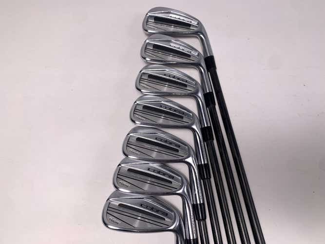 Cobra KING Tour 2023 Iron Set 4-PW Kinetix Senior Graphite Mens RH