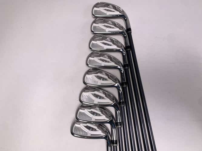Cobra AMP Cell Silver Iron Set 4-PW+GW AMP Cell Regular Graphite Mens RH