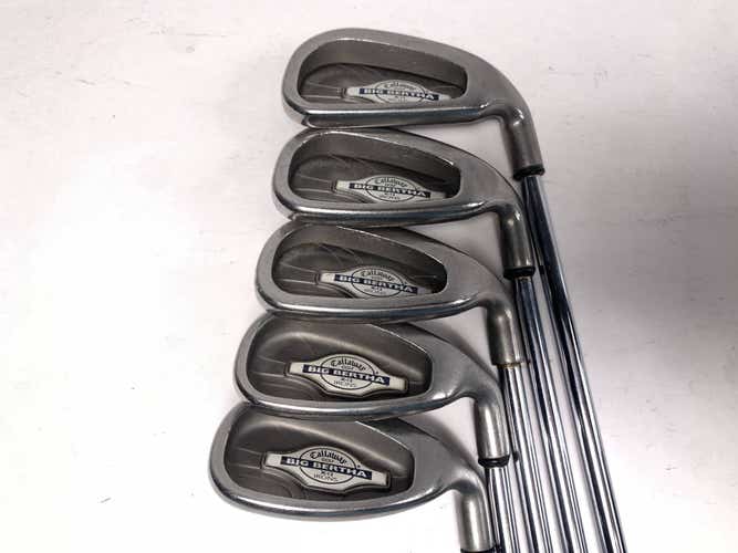 Callaway X-12 Iron Set 7-PW+SW Memphis 10 Regular Steel Mens RH +1"