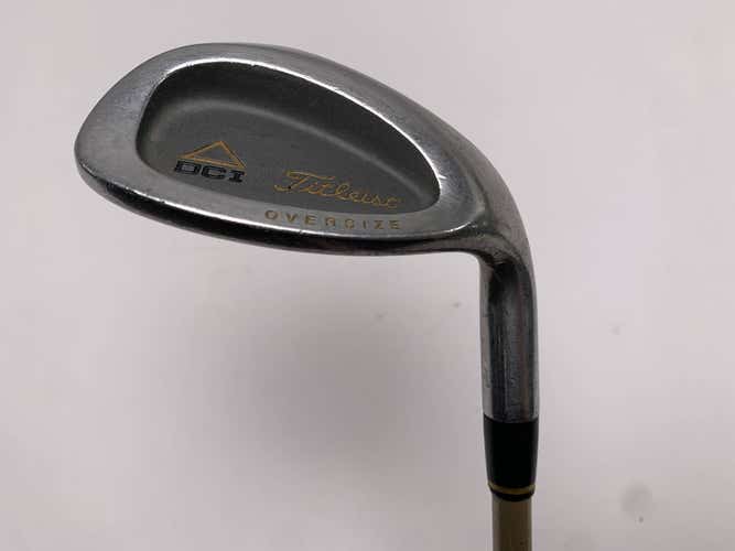 Titleist DCI Gold Oversize + Sand Wedge SW Tri-Spec Senior Graphite Mens RH