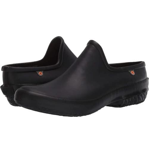 Bogs Patch 72540-001 Clogs Women's US 11 Black Slip-On Waterproof Shoes RHS6840