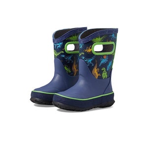 Bogs Super Dino 79080-492 Kids 6 Navy Animal Print Mid Calf Rain Boots ZOGG2637