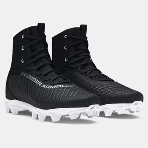 Under Armour Highlight 2 RM 3027300-001 Men's US 9 Black Football Cleats ZAP702