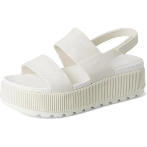 Reef Water Vista Higher CJ6793 Womens 10 White Open Toe Platform Sandal ZOGG2603