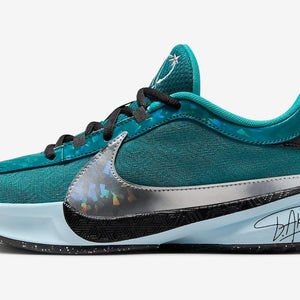 Nike Zoom Freak 5 FN1356-300 GS 'All-Star Youth Teal Basketball Shoes TF8719