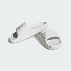 Adidas Adilette 22 HQ4672 Sandal Mens Crystal White Comfort Slip-On Slide TF8855