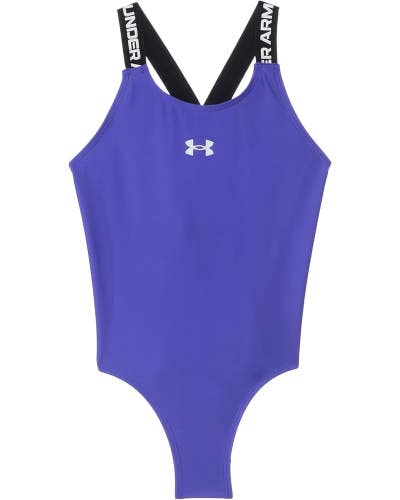 Under Armour UASIK05S-524 Swimsuits Girls 10 Purple Crossback One-Piece RED1253