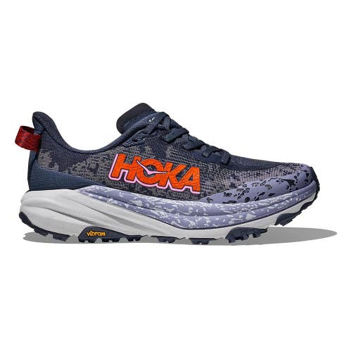 Hoka One One Speedgoat 6 1147811-NDS Womens 9.5 Blue Trail Running Shoes RHS6535