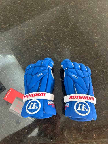 Warrior Evo Lacrosse Gloves Large (New)