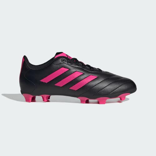 Adidas Goletto VIII GX6907 Kids 1.5 Black Pink Firm Ground Soccer Cleats RHS6499