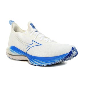 Mizuno Wave Neo Wind 411367.01PE Men's US 11.5 White Blue Running Shoes RHS6451
