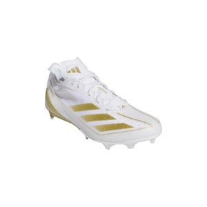 Adidas Adizero Electric IE4381 Men's US 8.5 White Gold Football Cleats RHS6562