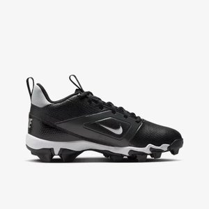 Nike Alpha Menace 4 Shark FQ4012-001 Boys US 6 Black Football Cleats RHS6567