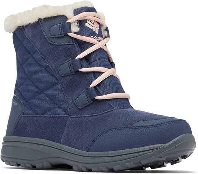 Columbia Ice Maiden Shorty BL0836-466 Boots Women 8 Nocturnal Snow Boots RHS6505
