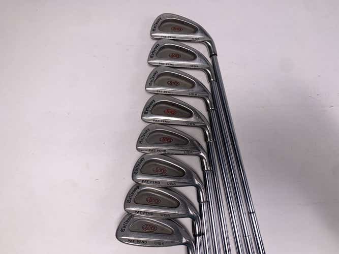 Callaway S2H2 Iron Set 2-PW True Temper Memphis "10" Regular Steel Mens RH