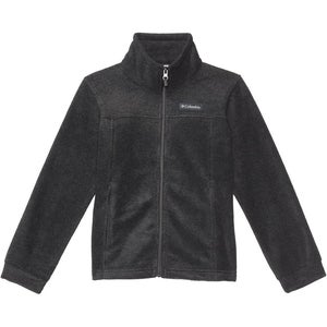 Columbia Steens Mountain II Jacket Boys XS Charcoal Heather Full Zip RED1113