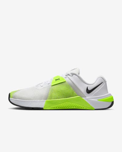 Nike Metcon 10 HJ1875-101 Sneaker Men's US 9 White Volt Workout Shoes DWA2789