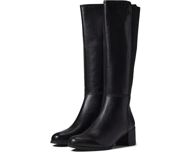 Naturalizer Brent H8065M2-002 Boots Womens 8 Black Leather Weatherproof ZOGG2268