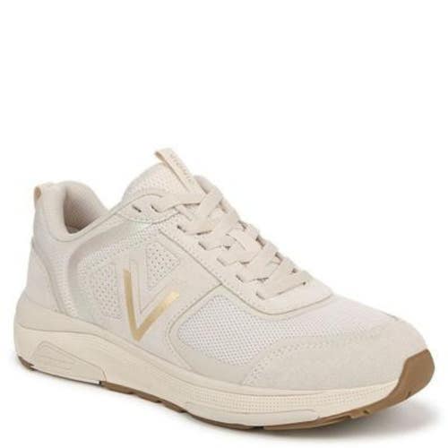 Vionic Walk Strider 001 Sneakers Women's US 10 Cream Walking Shoes ZOGG2234