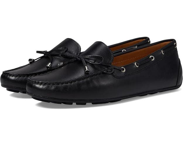 Marc Joseph New York Riverview Flats Women's US 10 Black Leather Loafer ZOGG2283