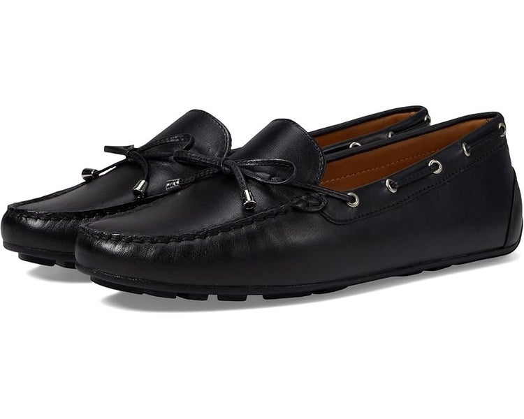 Marc Joseph New York Riverview Flats Women's US 10 Black Leather Loafer ZOGG2283