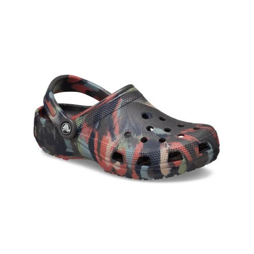 Crocs Classic 206867-0LE Clogs Men's 3 Black Sand Multi Marbled Slip-On GBO1535