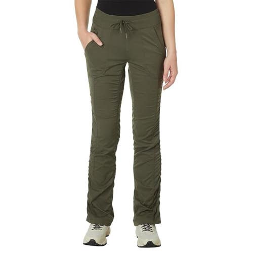 The North Face Aphrodite 2.0 Pant Women XS Green Drawstring Waist Hiking RED1138