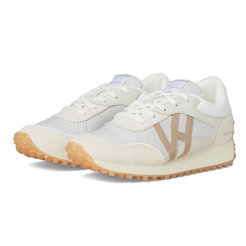 Vintage Havana Cosmic Sneaker Women's US 8 White Taupe Leather Shoes ZOGG2054