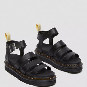 Dr. Martens Vegan Blaire 23806001 Sandals Women's US 8 Black Gladiator ZOGG2291