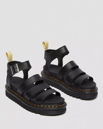 Dr. Martens Vegan Blaire 23806001 Sandals Women's US 8 Black Gladiator ZOGG2291