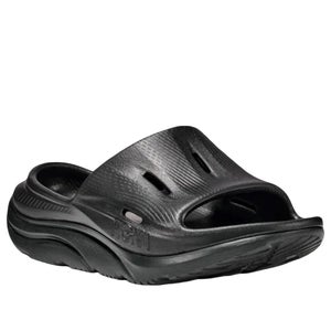Hoka One One Ora Recovery Slide 3 1134471-BBLC Sandal Kids Black Slip-On JAX542