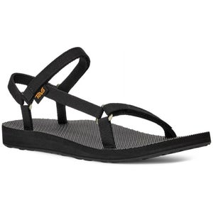 Teva Original Universal Slim 1150110-BLK Sandal Women 5 Black Round Toe ZOGG2184