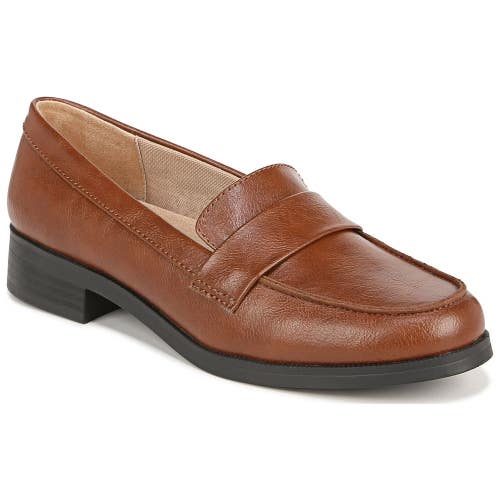 Lifestride Sonoma 2 Loafers Women's US 11 Brown Faux Leather Shoes ZOGG2057