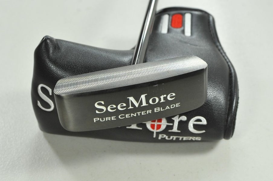 See More Pure Center Blade 34" Putter RH Steel with Head Cover # 208649