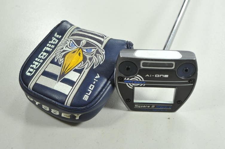 Odyssey Ai-ONE Square 2 Square Jailbird 35" Putter Right Steel # 208639
