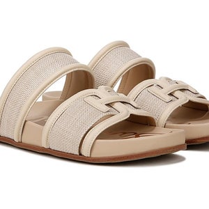 Sam Edelman Rowan Slide Women's US 10.5 Light Natural Leather Sandals ZOGG2275