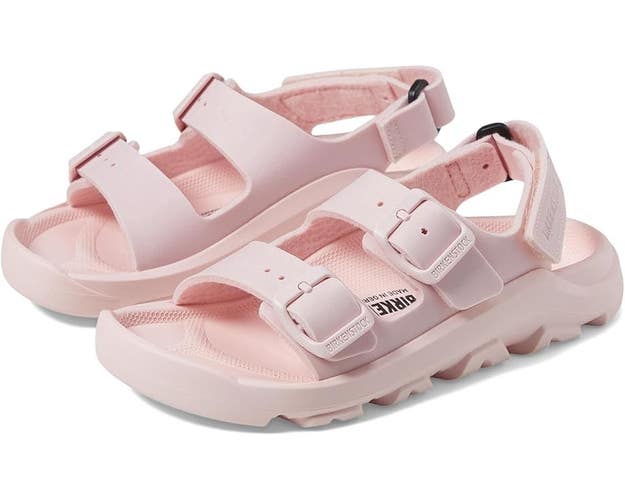 Birkenstock Mogami Eva 1026739 Sandals Kids 10C Icy Gentle Rose 2-Strap ZOGG2286
