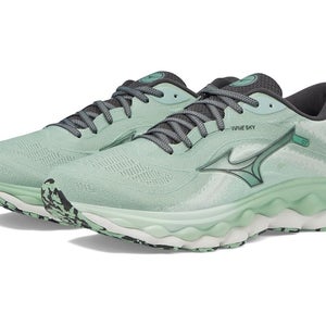 Mizuno Wave Sky 7 J1GC230253 Sneakers Men's Granite Green Running Shoes DWA2974