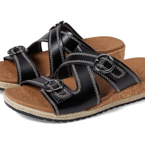 Skechers Breezie - Spring Is Calling 119504-BLK Women 8.5 Black Sandals ZOGG2025