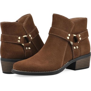 White Mountain Altossa Boots Women's US 11 Hazel Suede Western Bootie ZOGG1969